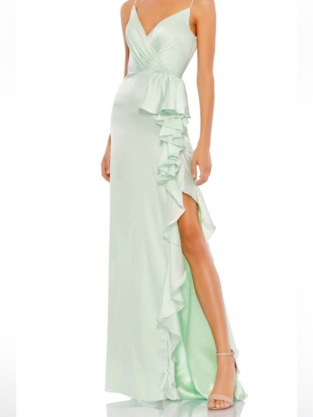 💜#56 BNWT MAC DUGGAL 67815 in Pistaccio